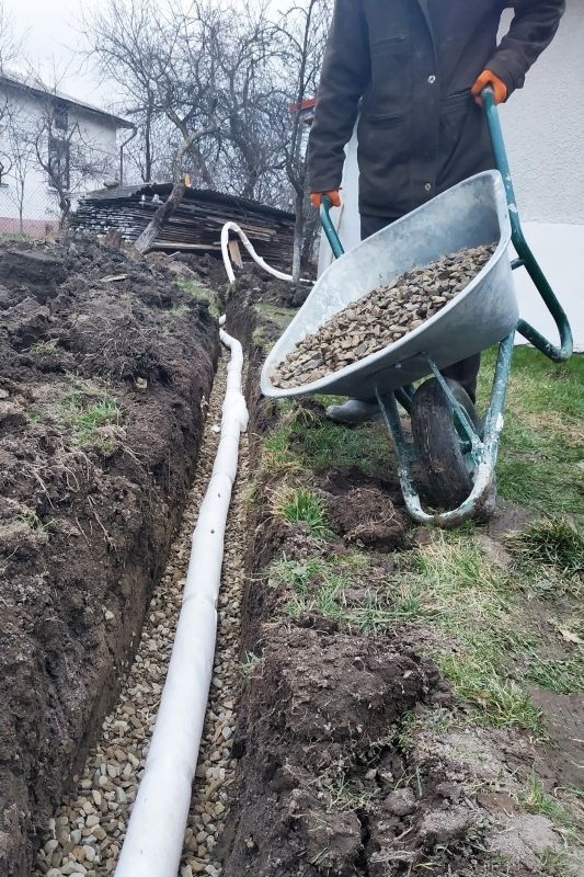 Drainage System Excavation